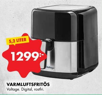 ÖoB Varmluftsfritös erbjuda