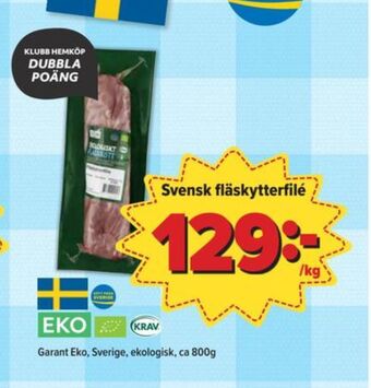 Östenssons Garant fläskytterfilé erbjuda
