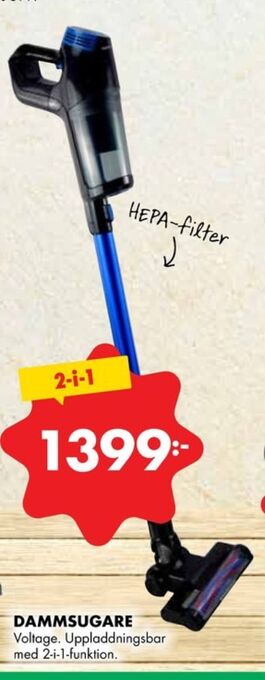 ÖoB Voltage dammsugare erbjuda
