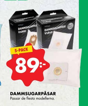 Dammsugarpåsar