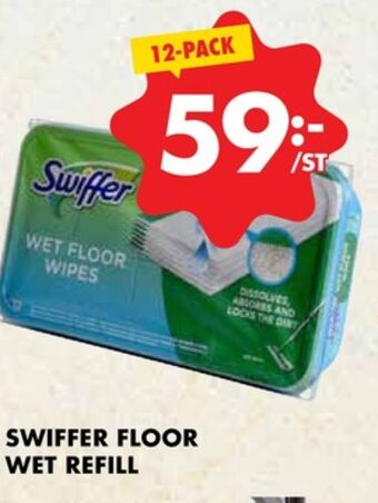 ÖoB Swiffer moppdukar erbjuda