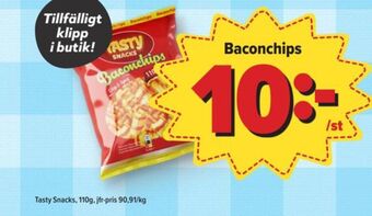 Östenssons Tasty snacks erbjuda
