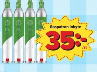 Östenssons Aga kolsyrepatron erbjuda