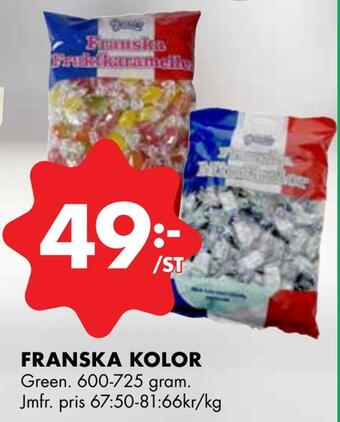 ÖoB Franska kolor erbjuda