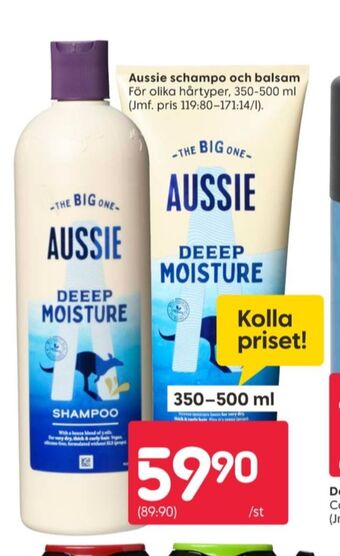 Rusta Aussie balsam erbjuda