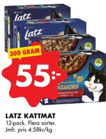 ÖoB Latz kattgodis erbjuda