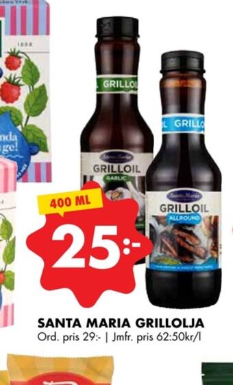 ÖoB Santa maria grillolja erbjuda