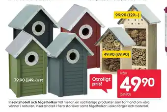 Rusta Bestway insektshotell erbjuda
