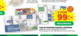 Stora Coop Classic toalettpapper erbjuda