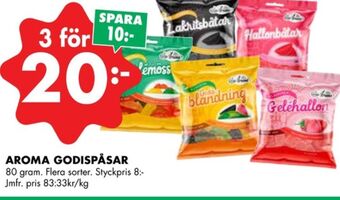 ÖoB Gelé moss godispåsar erbjuda