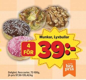 Östenssons Dafgårds butiksbakat kaffebröd erbjuda