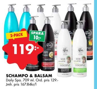 ÖoB Schampo & balsam erbjuda