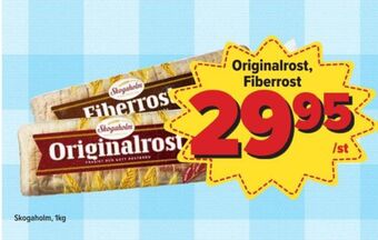 Fiberrost toastbröd