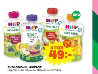 Stora Coop Hipp barnmat erbjuda