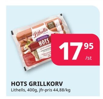 Tempo Lithells hot dogs erbjuda