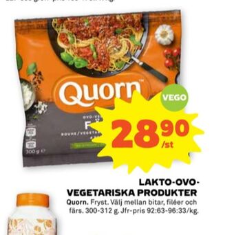 Stora Coop Quorn vegetarmat erbjuda