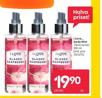 I love body mist