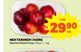 Stora Coop Coop nektariner erbjuda
