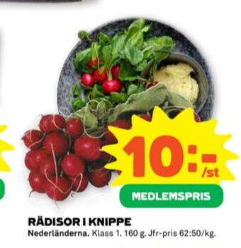 Stora Coop Coop rädisor erbjuda