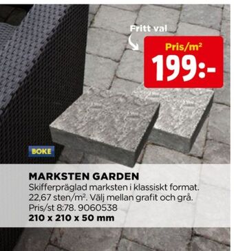 Jem&Fix Boke marksten erbjuda