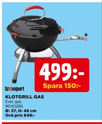 Jem&Fix Grillexpert gasolgrill erbjuda