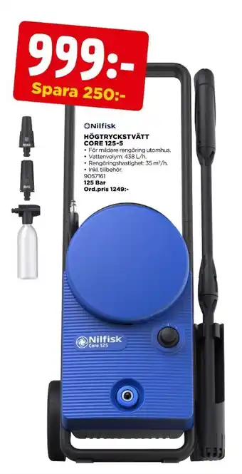 Nilfisk-alto högtryckstvätt