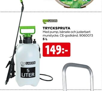 Jem&Fix Garden tryckspruta erbjuda
