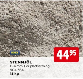 Jem&Fix Boke stenmjöl erbjuda