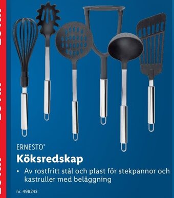 Lidl ERNESTOⓇ Köksredskap erbjuda