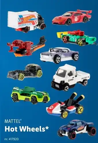 Lidl MATTEL® Hot Wheels erbjuda