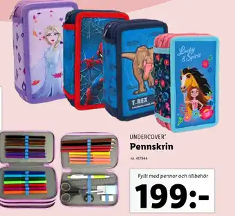 Lidl UNDERCOVER Pennskrin erbjuda