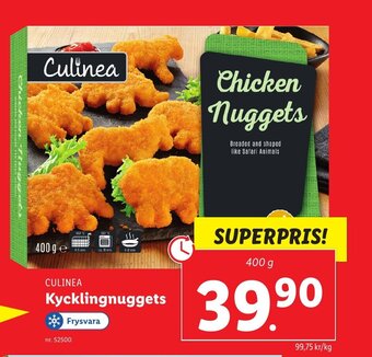 Lidl CULINEA Kycklingnuggets erbjuda