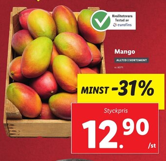 Lidl Mango erbjuda