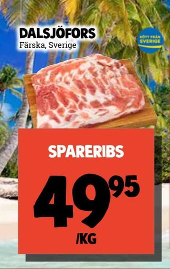 MatArket Spareribs erbjuda