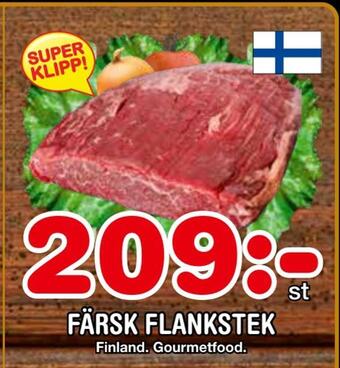Nya Pulsen Färsk flankstek erbjuda