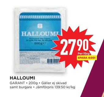 Willys Hemma Halloumi erbjuda