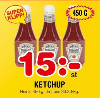 Nya Pulsen Ketchup erbjuda