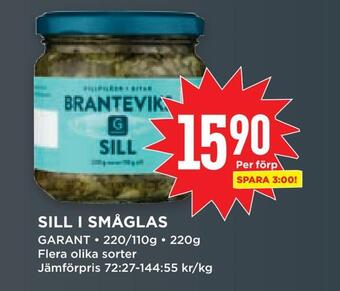 Willys Hemma Sill i småglas erbjuda