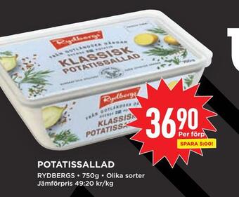 Willys Potatissallad erbjuda