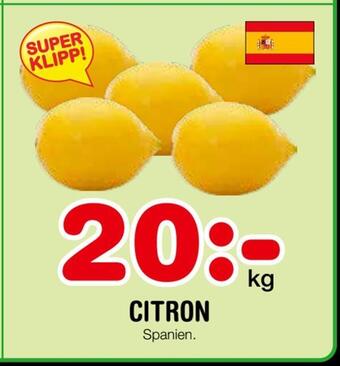Nya Pulsen Citron erbjuda