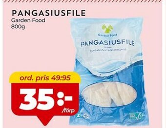 Matrix Butikerna PANGASIUSFILE Garden Food erbjuda