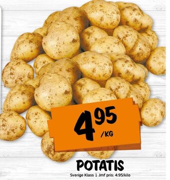 Bazaar Food market POTATIS erbjuda