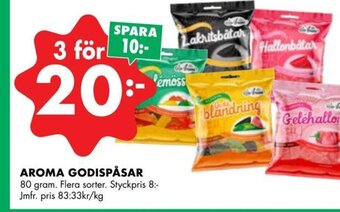 ÖoB AROMA GODISPÅSAR erbjuda