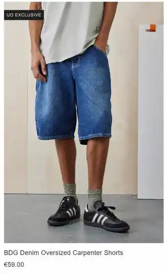 BDG Denim Oversized Carpenter Shorts