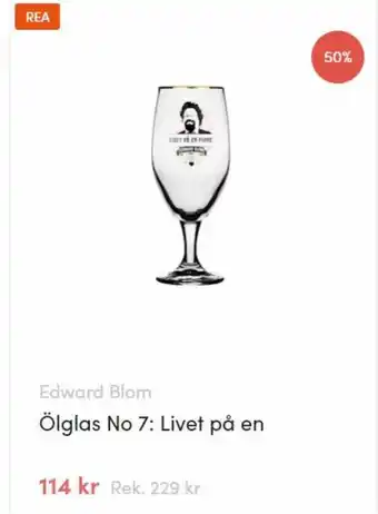 Ölglas No 7: Livet på en