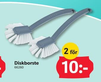 DollarStore Diskborste erbjuda