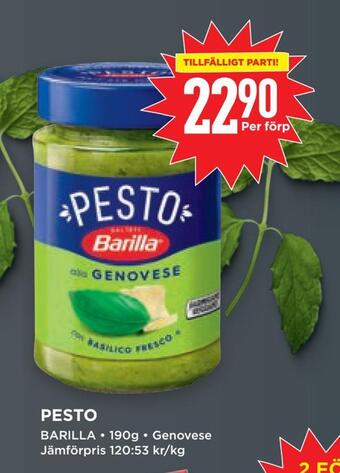 Willys Pesto erbjuda