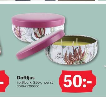 DollarStore Doftljus erbjuda