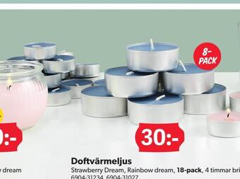 DollarStore Doftvärmeljus erbjuda