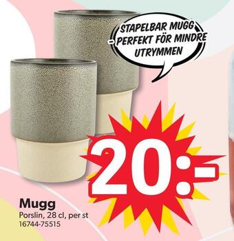 DollarStore Mugg erbjuda